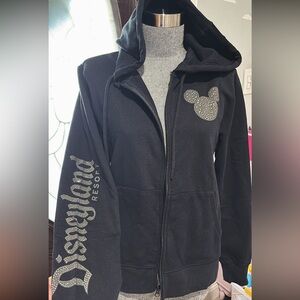 Disneyland Black Bedazzled Sweater - NWT!!